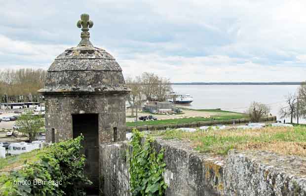 Blaye, vue sur la Gironde